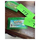 NINTENDO GAMEBOY ADVANCE GAME POKEMON EMERALD