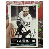 AUTOGRAPHED ALEX GOLIGOSKI PHOTO