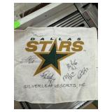 SIGNED DALLAS STARS TOWEL
