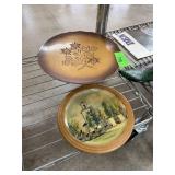REUGE MUSICAL SPINNING CAKE STAND & PLATE