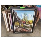 LOT OF ORIGINAL PAINTINGS