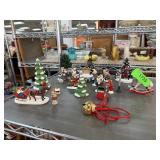 LOT OF MIXED CHRISTMAS DECOR