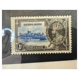SIERRA LEONE UNUSED 1935 GEORGE V JUBILEE STAMPS