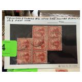TRINIDAD & TOBAGO 1913 1ST ISS STAMPS