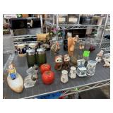 VERY LARGE LOT OF SALT PEPPER SHAKERS