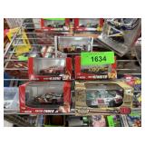 LOT OF 5 DIE CAST NASCAR CARS