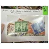 200 OLD NEW ZEALAND STAMPS MINT / USED