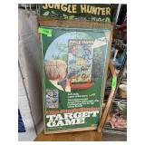 VINTAGE THE JUNGLE HUNTER TARGET GAME NOTE