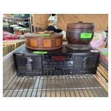 TEAC DOUBLE CASSETTE DECK POWERS