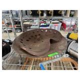 VINTAGE FARM / PRIMITIVE TRACTOR SEAT ETC