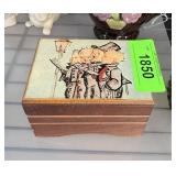 VINTAGE LINDEN HUMMEL MUSIC BOX