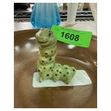 VINTAGE MID CENTURY POTTERY CATERPILLAR