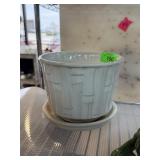 MCCOY POTTERY BAMBOO THEMED PLANTER