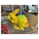 VINTAGE MID CENTURY ITALIAN POTTERY RABBIT SCULPT