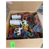 LARGE BOX OF MIXED COWBOYS & INDIANS
