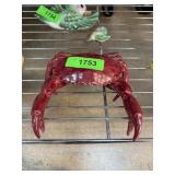 VINTAGE POTTERY CRAB SCULPTURE
