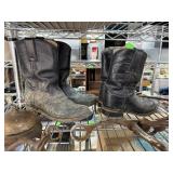 2PC JUSTIN KIDS COWBOY BOOTS