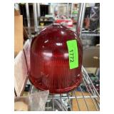 FLIGHT LINE AIRPORT RED LIGHT GLOBE