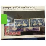 SW AFRICA MINT NH COMB PAIR SET 1947 ROYAL VISIT