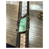 STERLING SILVER TURQUOISE RING