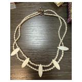 STERLING SILVER PEARL NECKLACE