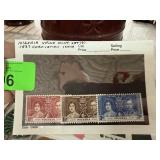 NIGERIA MINT SET 3 1937 CORONATION ISSUE STAMPS