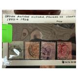 CEYLON ANTIQUE VICTORIA EDWARD VII 1893 1908