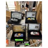 4PC OWNERS ELITE ACTION DIE CAST NASCAR CARS