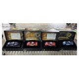 4PC ACTION DIE CAST NASCAR CARS