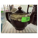 VINTAGE JAPANESE DRIP GLAZE TEAPOT