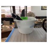 CORNING WARE BOWL & HANDLE