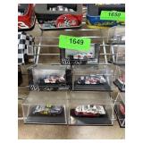 LOT OF 5 DIE CAST CARS NASCAR