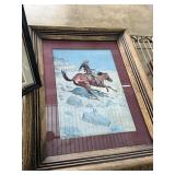 2PC WESTERN PRINTS