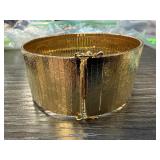 LARGE GOLD TONE ITALIAN BRACELET