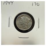 1944 MERCURY SILVER DIME 1944 MERCURY SILVER DIME