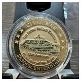 CIVIL WAR SESQUICENTENNIAL COIN / TOKEN / MEDAL CIVIL WAR SESQUICENTENNIAL COIN / TOKEN / MEDAL