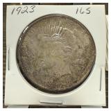 1923 PEACE SILVER DOLLAR 1923 PEACE SILVER DOLLAR