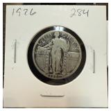 1926 STANDING LIBERTY SILVER QUARTER 1926 STANDING LIBERTY SILVER QUARTER