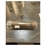ROLL OF MIXED DATE WHEAT PENNIES CENTS ROLL OF MIXED DATE WHEAT PENNIES CENTS