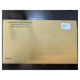 1961 PROOF SILVER COIN SET FLAT PACK SEALED 1961 PROOF SILVER COIN SET FLAT PACK SEALED