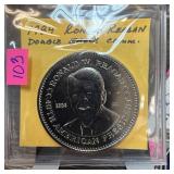 1984 RONALD REAGAN DOUBLE EAGLE COMM 1984 RONALD REAGAN DOUBLE EAGLE COMM