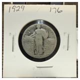 1929 STANDING LIBERTY SILVER QUARTER 1929 STANDING LIBERTY SILVER QUARTER