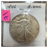 1946 WALKING LIBERTY SILVER HALF DOLLAR BETTER 1946 WALKING LIBERTY SILVER HALF DOLLAR BETTER