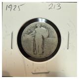 1925 STANDING LIBERTY SILVER QUARTER 1925 STANDING LIBERTY SILVER QUARTER