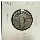 1930 STANDING LIBERTY SILVER QUARTER 1930 STANDING LIBERTY SILVER QUARTER