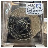 1986 STATUE OF LIBERTY DOUBLE EAGLE COIN 1986 STATUE OF LIBERTY DOUBLE EAGLE COIN