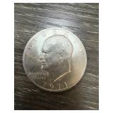 1971-D UNC IKE DOLLAR 1971-D UNC IKE DOLLAR