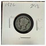 1926 MERCURY SILVER DIME 1926 MERCURY SILVER DIME
