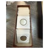LOT OF FOREIGN COINS 1 SILVER CANADIAN QUARTER TOP