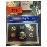 1970 PROOF COIN SET SILVER JFK